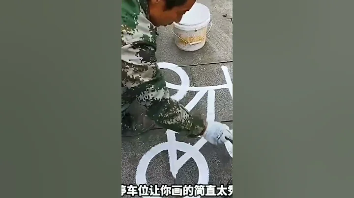 Satisfying road painting | road signs | #roadpainting #painting #road