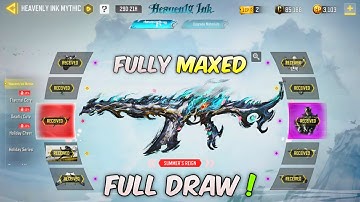 Buying full Heavenly ink mythic draw in cod mobile | Mythic type 19 celestial ink full draw codm