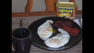 Fried Spam Featuring Garlic Spam - Cooking Spam A-Lot