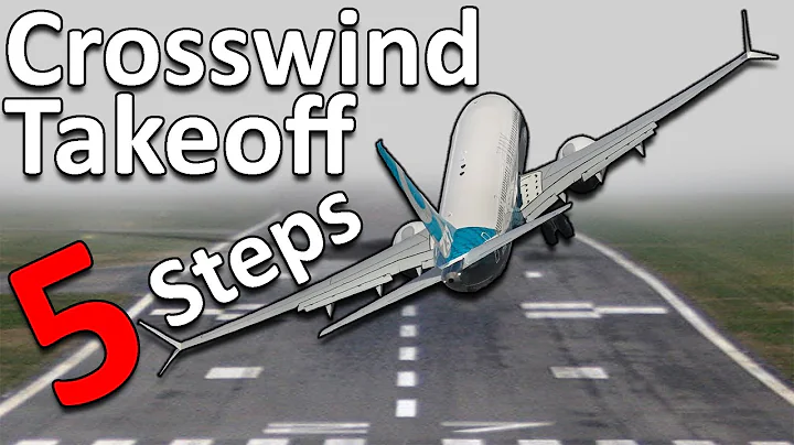 Learn To handle A Boeing 737 in severe crosswind. Takeoff