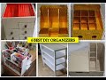 6 BEST ORGANIZERS | HOW TO MAKE ORGANIZER | FOAM BOARD PROJECT