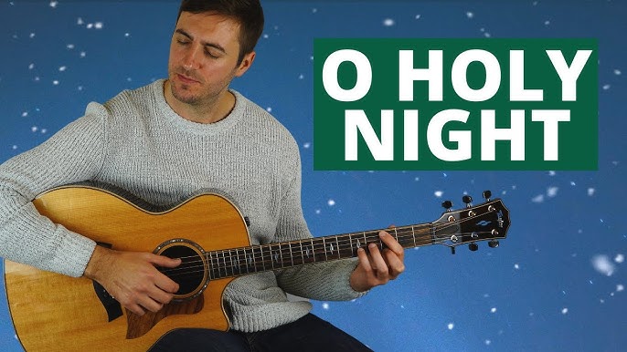 O Holy Night Chord Chart - Easy Christmas Song - Lauren Bateman Guitar