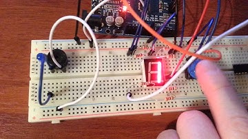 Arduino. Counter with button.