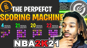 The PERFECT Scoring Machine! My Official Build On 2K21 NEXT GEN!