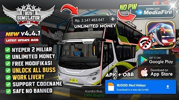 🔥‼️bussid mod apk v4.4.1 | latest version new update unlimited 😱money unlock all maps and buses2025