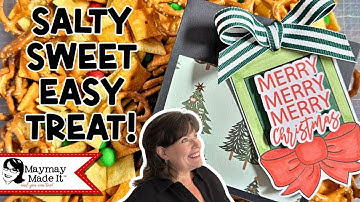 Snack Gifts from the Craft Room! | Vinnie’s Vittles + Easy One Sheet Treat Bags