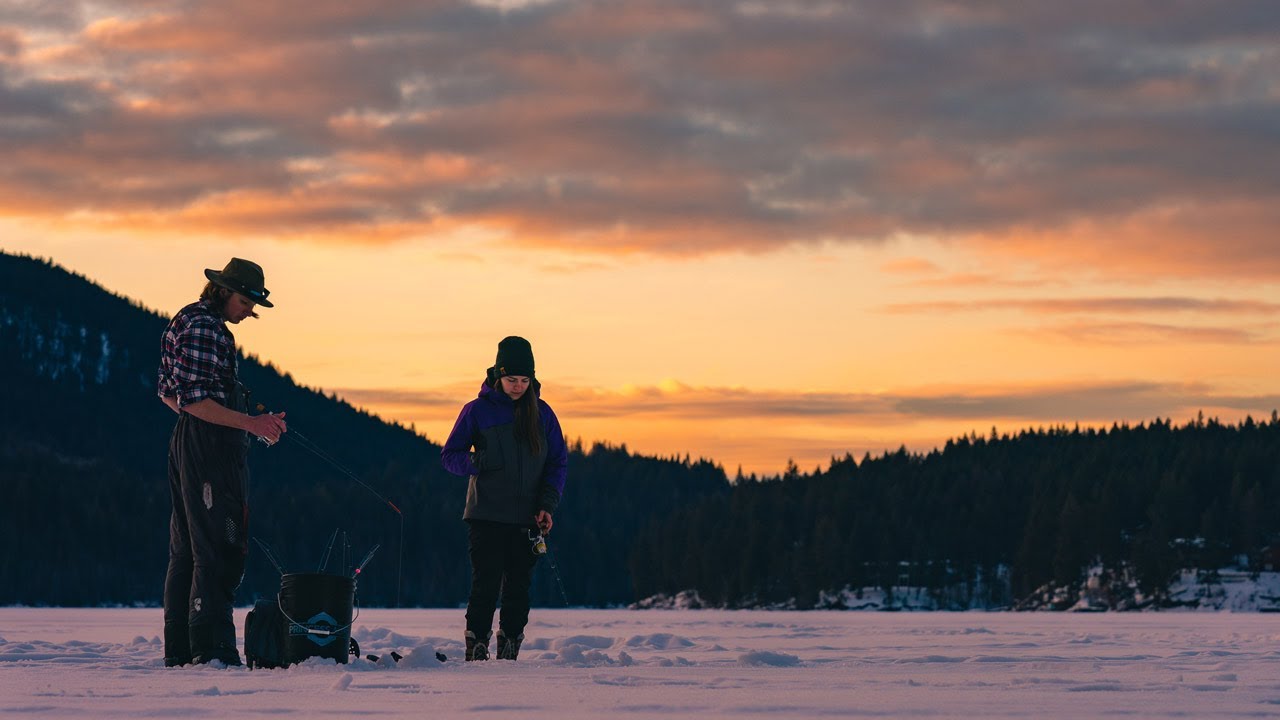 Fishing BC Presents Ice Fishing Adventures in Kamloops, BC YouTube