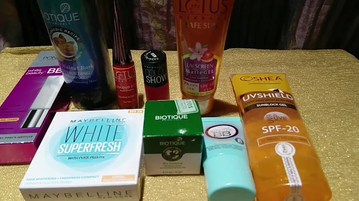 #filterchallenge MONSOON Shopping haul/What beauty products I picked for rainy season