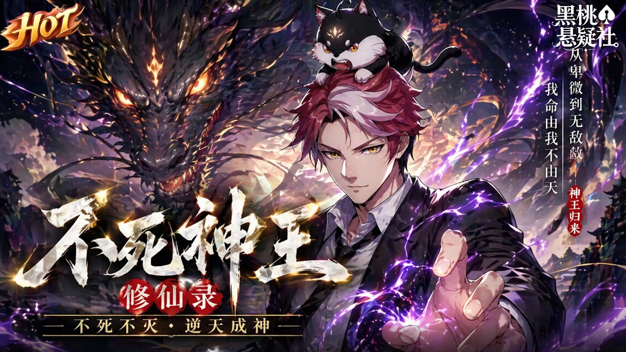 The hottest collection! “Immortal King Xiuxian Record”: The King of God returns with the Immortal Wheel, defies the law of heaven, and fights all the way through a bloody battle to break through the path of immortality and sweep away powerful enemies from all over the world! #热血 #修仙 #玄幻 #黑桃悬疑社