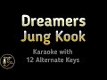 Jung Kook BTS Fahad Al Kubaisi Dreamers Karaoke Instrumental Lower Higher Female Original Key 