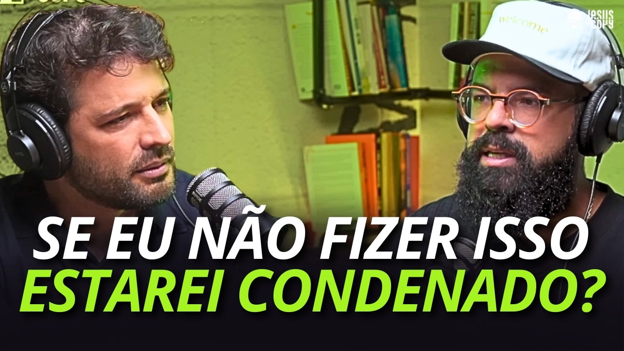 DEUS SÓ VAI ME PERDOAR SE EU PERDOAR AS PESSOAS? - DIOGO DANTAS | Podcast Jesuscopy