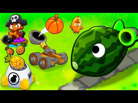 ONLY Using FRUITS in Bloons TD 6!