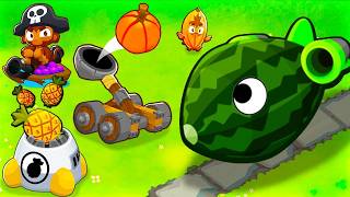 ONLY Using FRUITS in Bloons TD 6!