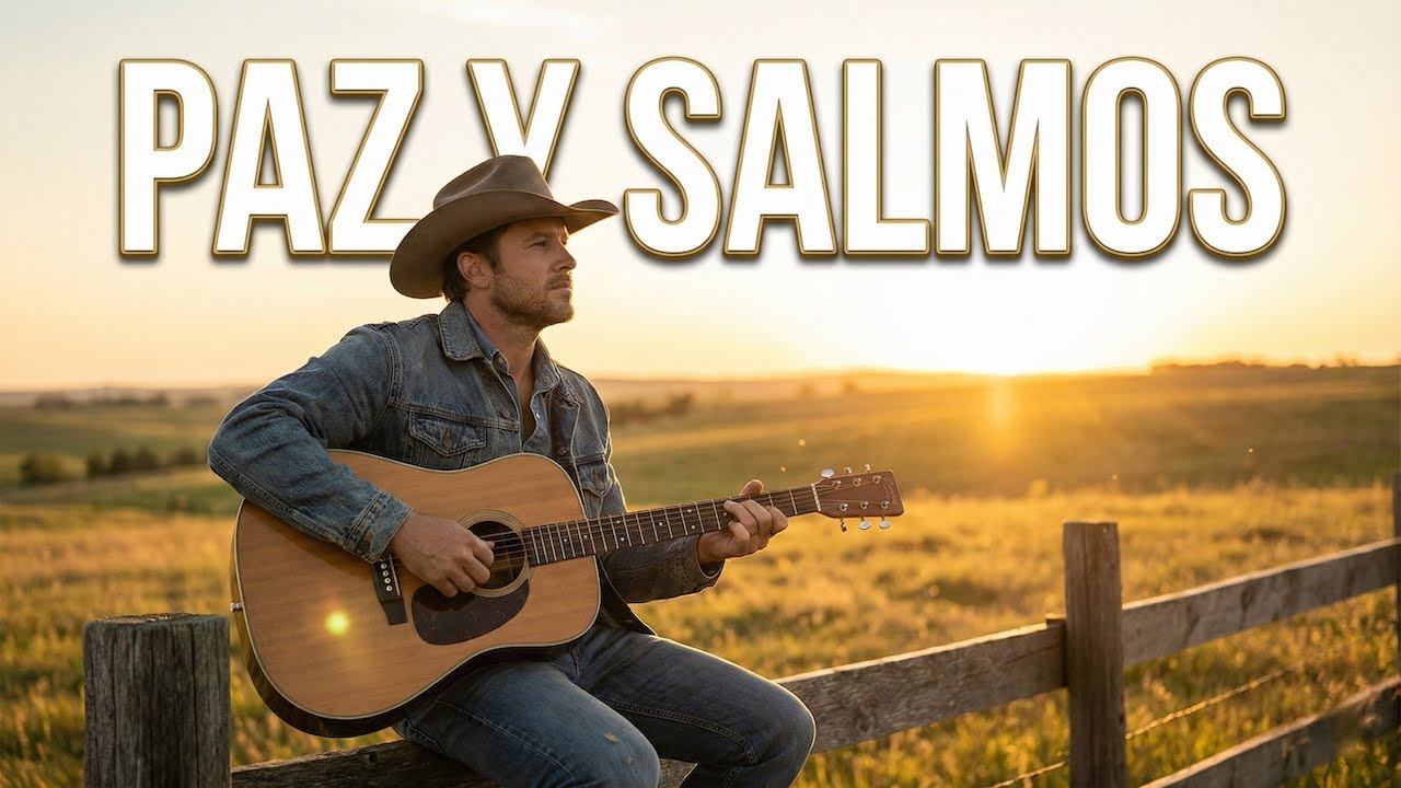 COUNTRY CRISTIANO 🤠 1 Hora de Salmos Cantados con Guitarra para tener Paz