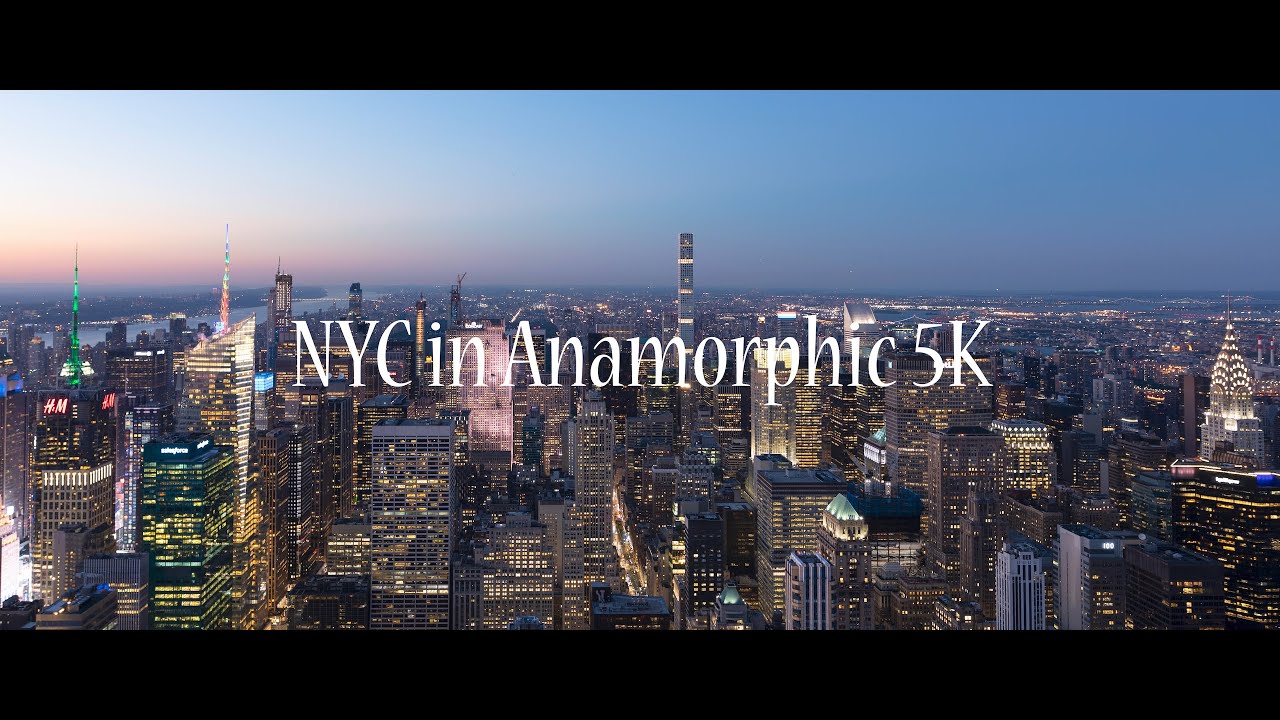 NYC Timelapse from Empire State Building in Anamorphic 5K - YouTube