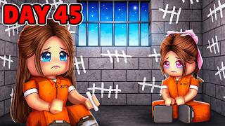 WE SPENT 99 NIGHTS IN JAIL..(Roblox) screenshot 2
