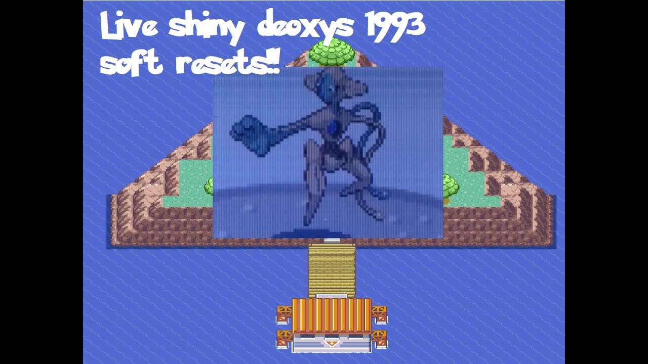 Live Shiny Deoxys After 1,592 Soft Resets! (Pokémon LeafGreen) 