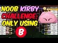 Can I Win an Online Tournament Using Only Kirby's Special Moves?