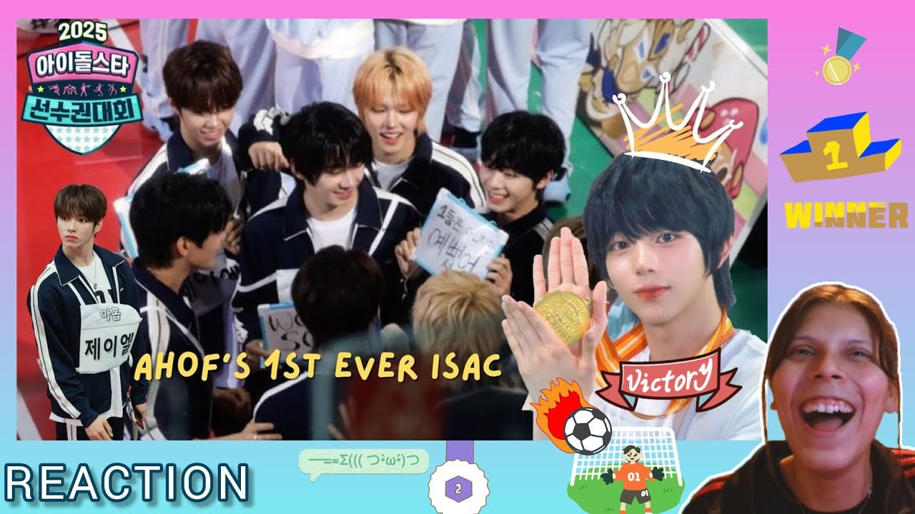REACTION | AHOF at ISAC 2025 + Interactions with other idols 