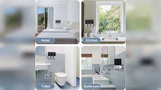 Review: Manual Liquid Soap Dispensers double/triple 500ml Wall Mounted Shampoo Container soap ...