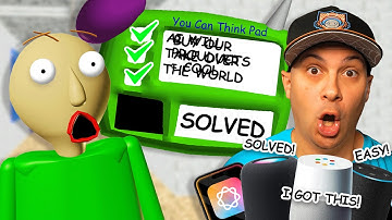 Solving ALL of Baldi