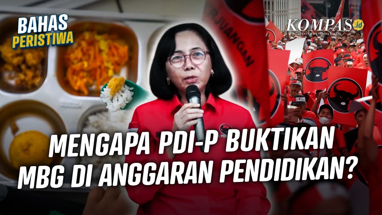PDI-P Bongkar Data Anggaran MBG
