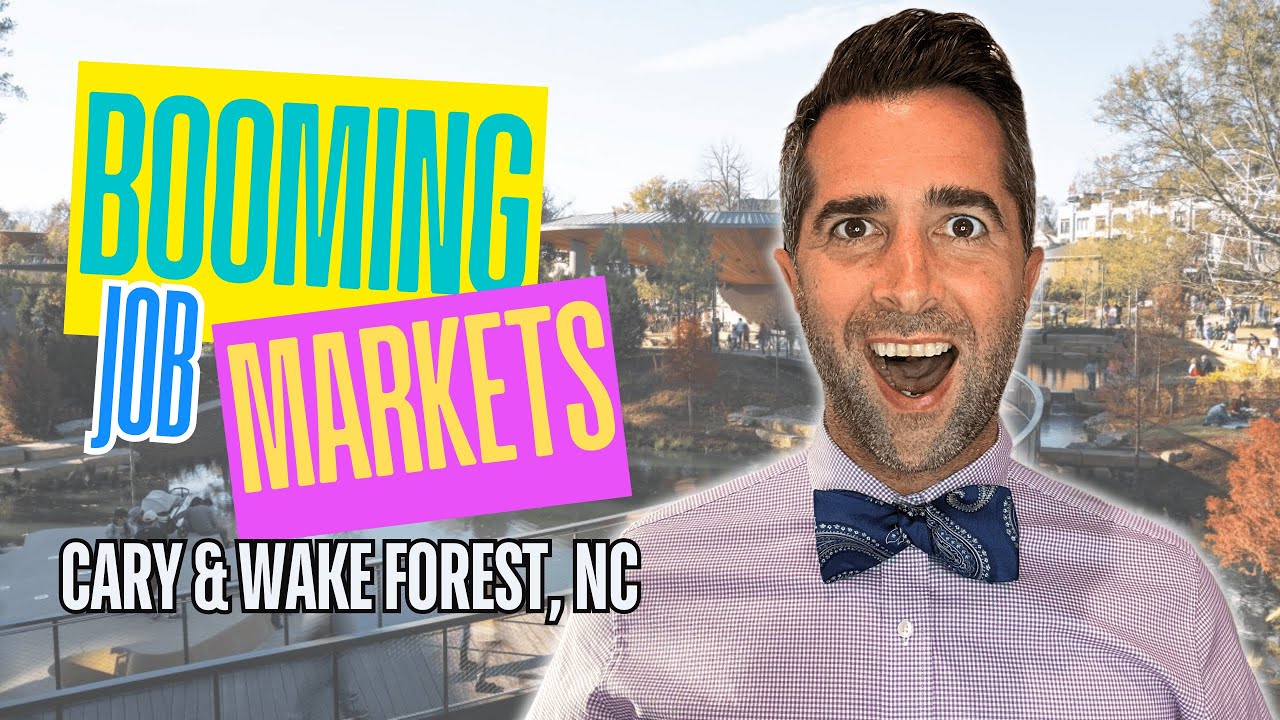 JOBS ARE HOT in Cary & Wake Forest, North Carolina - Top Booming Suburbs Where Jobs are Hot