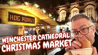 Christmas Market in the UK - Eating my way through Winchester Cathedral’s winter wonderland