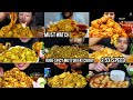 Asmr eating most oily mutton fat curry  with rice   speed eating  tasty table 