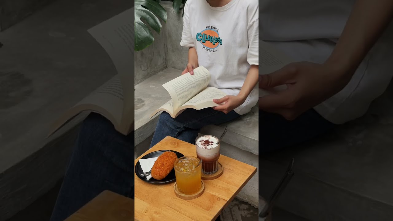 Một quán cà phê núp hẻm để dành cho học bài và làm việc siêu yên tĩnh #FilCaffe #fyp #1001tiemcaphe - youtube