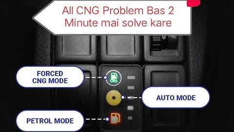Wagonr K Series Problem CNG ka Light Nahi A raha hai   Fault code P0607   #ceps Automobile  #carry