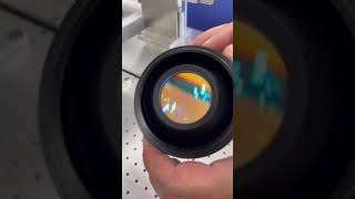 Check the Lens and Galvo Mirror