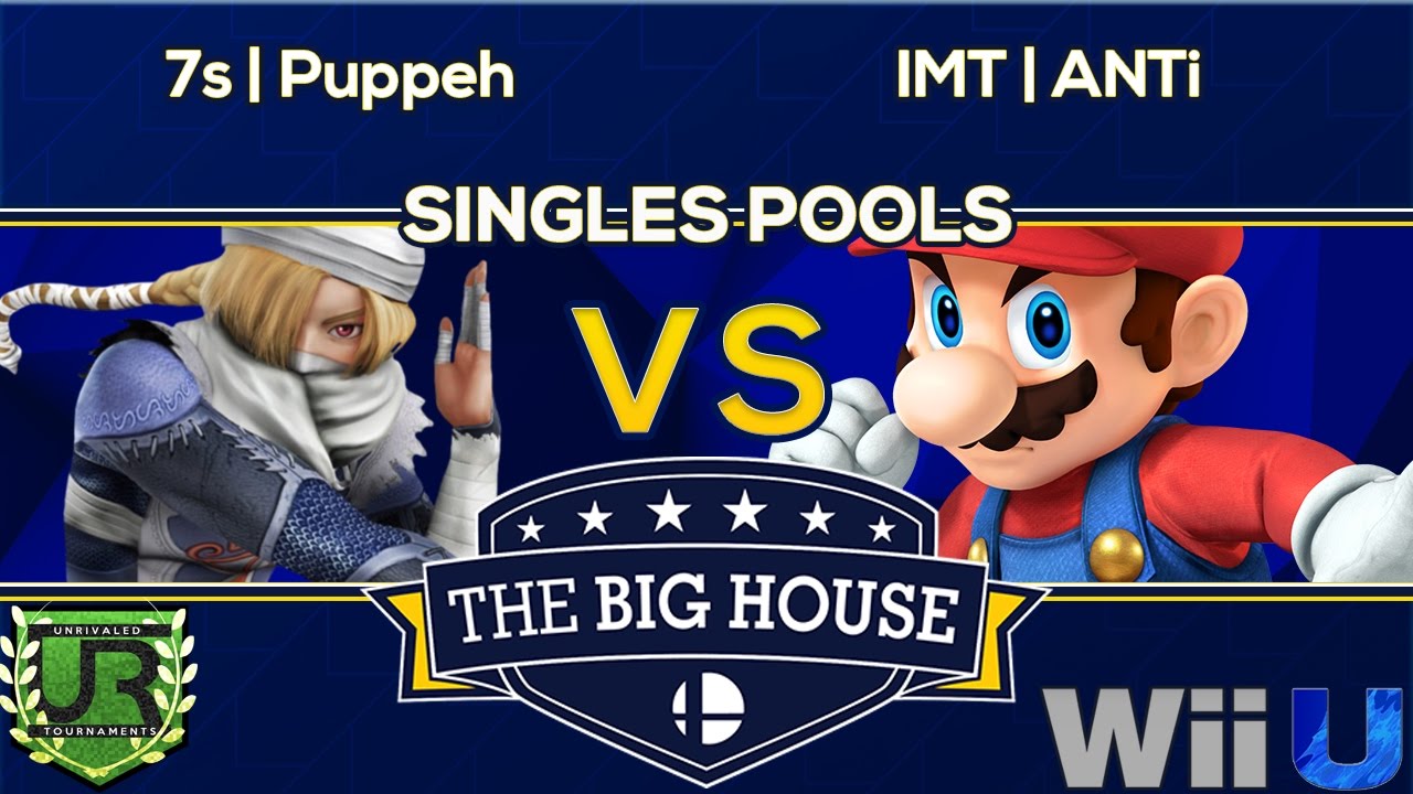 TBH6 PHASE 2 POOLS  - 7s | Puppeh (Sheik) vs IMT | ANTi (Mario) - Wii U