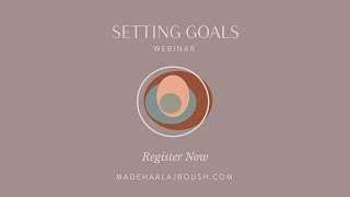 Setting Goals Webinar Promo Video