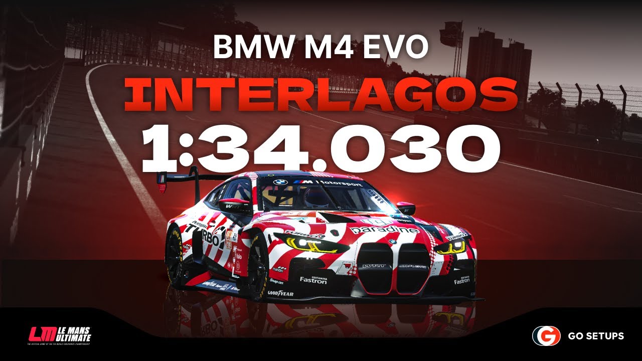 Le Mans Ultimate | BMW M4 LMGT3 EVO - Interlagos | V1.2 Hotlap