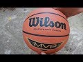 Обзор баскетбольного мяча Wilson MVP Brown size 7 (X5357) из Rozetka