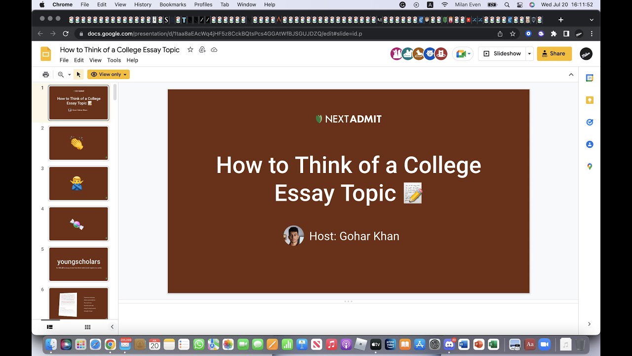 gohar khan college essay checker