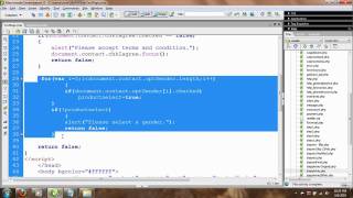 How to Validate a Radio Button in PHP or ASP or JSP?