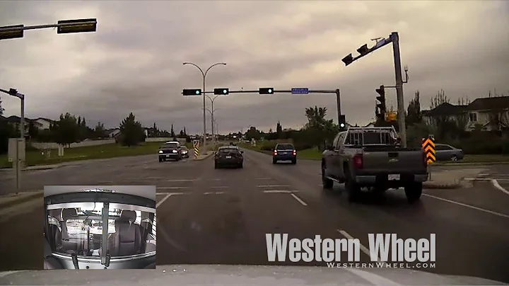 Dash cam video shows police chase through Okotoks