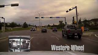 Dash cam video shows police chase through Okotoks screenshot 1