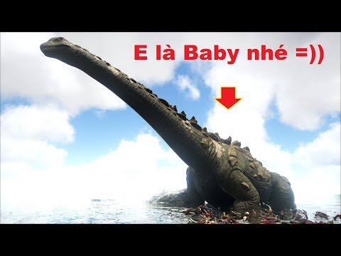 ARK: Survival Evolved - Xây dựng công viên cho Khủng long Baby =))