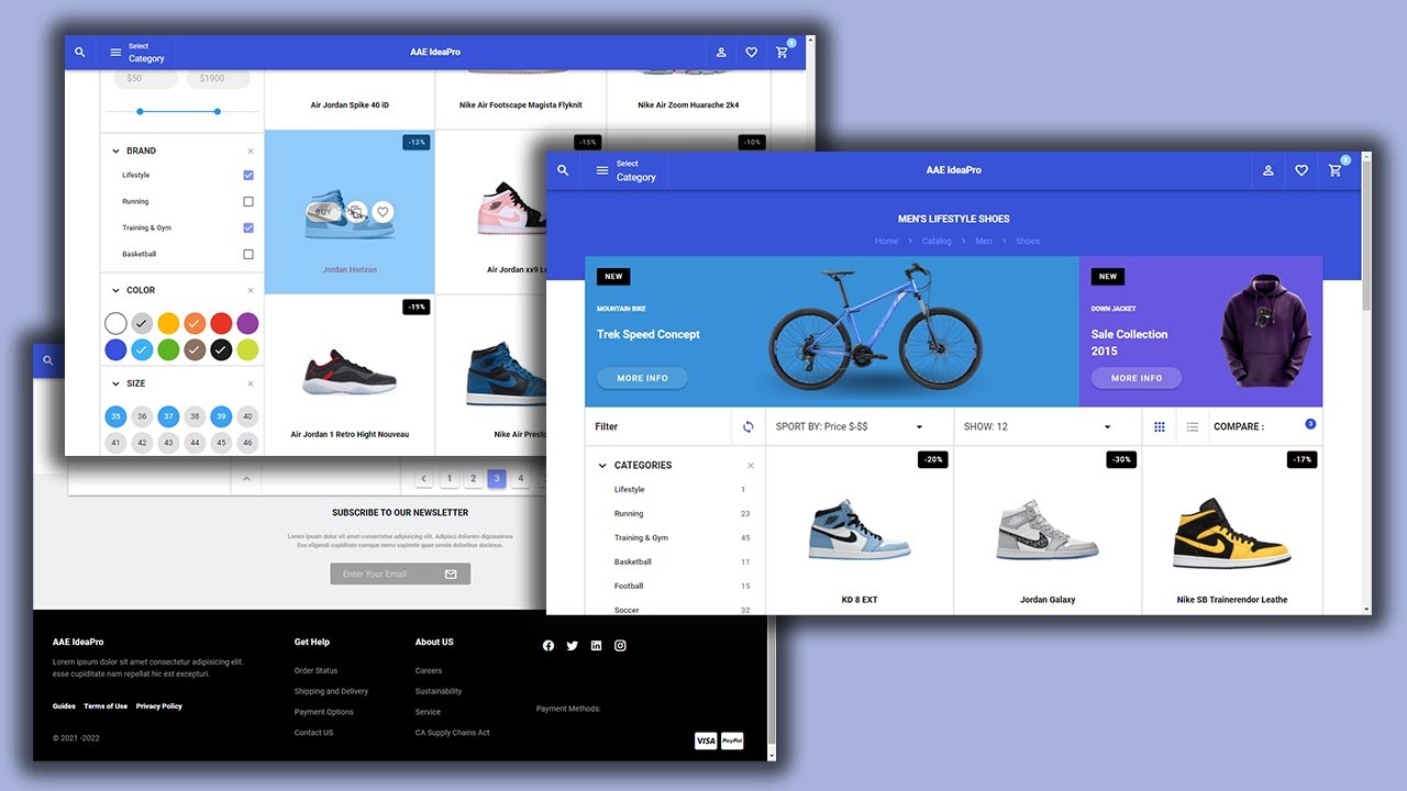 Vuejs – Vuetify How To Create An Ecommerce Website Using HTML & CSS & JS | Create e-Commerce Website
