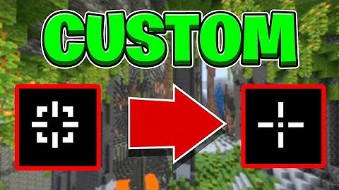 How To Get CUSTOM CROSSHAIRS In Minecraft Bedrock! - Android, IOS, Windows 11, Xbox, PS5