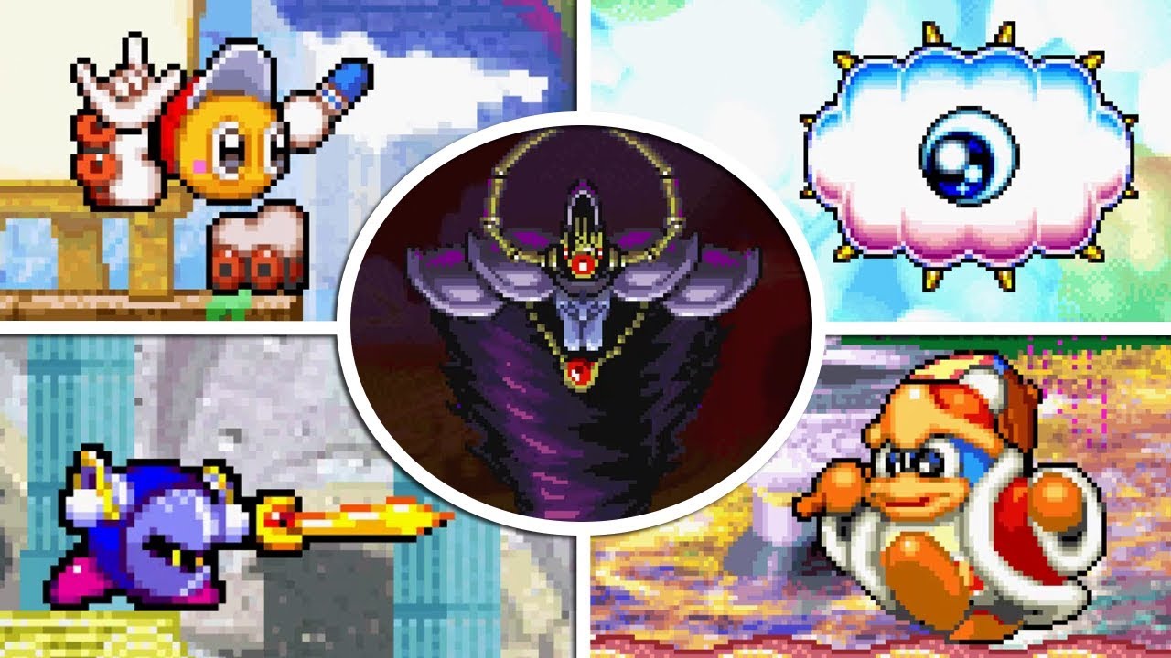 Kirby: Nightmare in Dream Land - All Bosses (No Damage) - YouTube