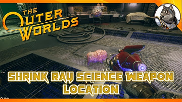 THE OUTER WORLDS - Shrink Ray Location (Science Weapon)