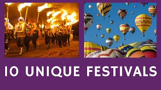 10 Unique Festivals You Won't Believe Exist!