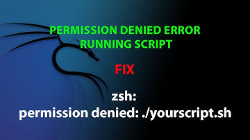 KALI FIX: zsh: permission denied: ./helloworld.sh