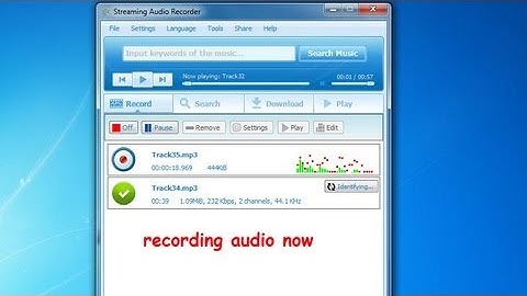 How to use Apowersoft Streaming Audio Recorder