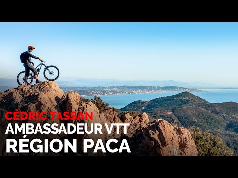 Cédric Tassan, ambassadeur VTT Région PACA