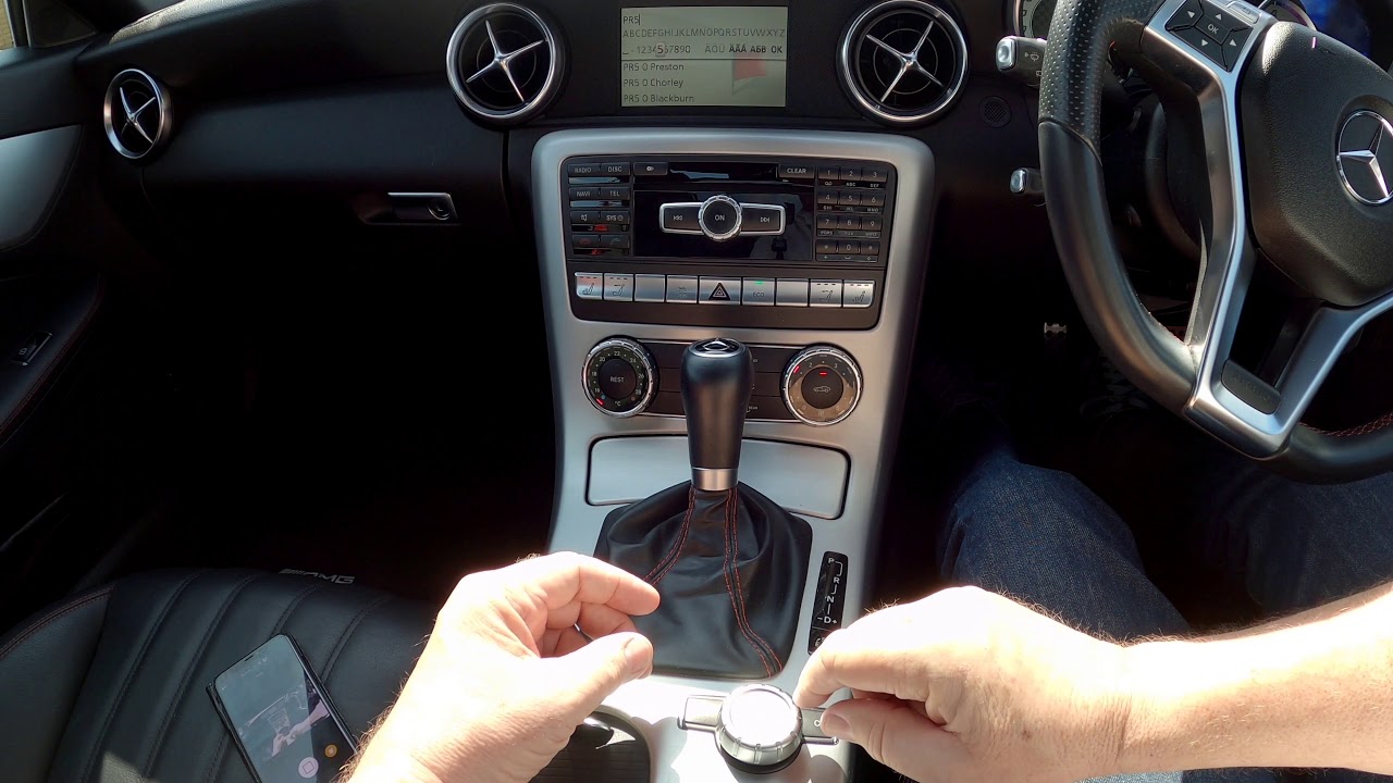 How To Set The Sat Nav In A 2014 Mercedes Benz SLK 2 1 SLK250 CDI 